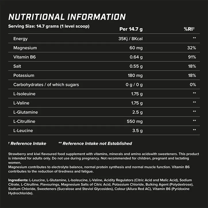 XTEND Original BCAA 30 Servings - Strawberry Kiwi Splash 441g, additional product view 2