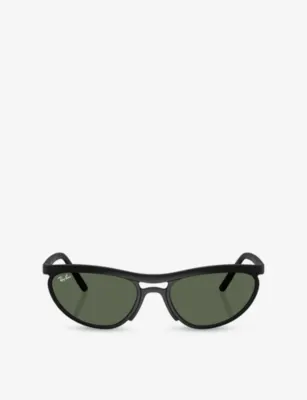 RAY-BAN RB4453 Predator Liteforce Pillow-Frame Peek Sunglasses