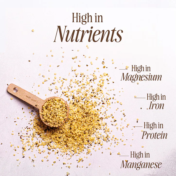 Sevenhills Wholefoods Organic Shelled Hemp Seeds 500g, additional product view 3