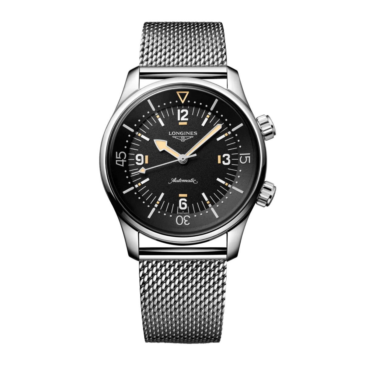 Longines Legend Diver 59 42mm Mens Watch Black
