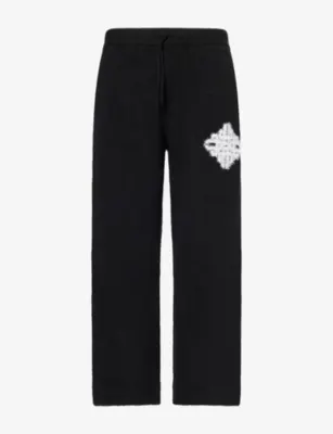 THE COUTURE CLUB Brand-Emblem Knitted Jogging Bottoms