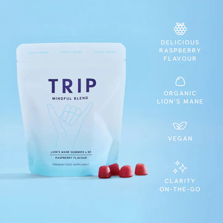 TRIP Lion's Mane Gummies 2000mg 60 Gummies detail 2