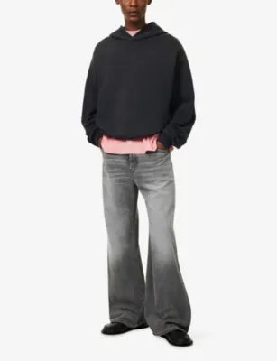 ACNE STUDIOS Franziska 1996 Logo Cotton Hoodie - XL/L detail 2