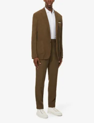 ORLEBAR BROWN Giles regular-fit linen shirt detail 2