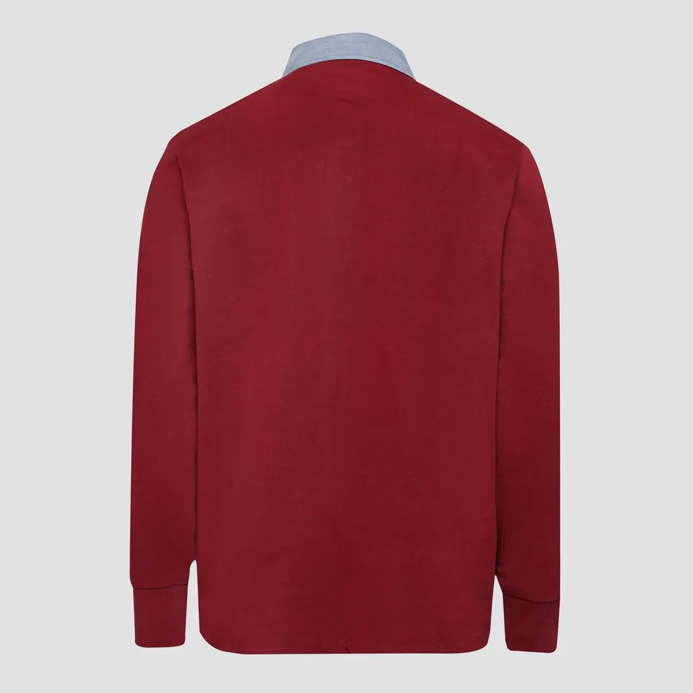 Gant Regular-Fit Chambray Rugger Sweatshirt detail 2