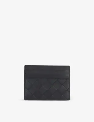 BOTTEGA VENETA Double-faced woven leather card holder