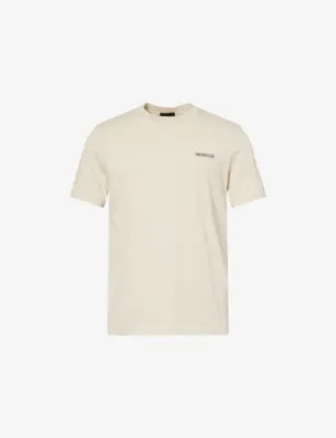 MONCLER Split-Logo Badge Cotton T-shirt