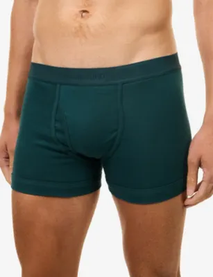 TOM FORD Tonal Logo-Waistband Cotton-Jersey Boxer Briefs detail 3