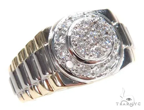 RINA - For Him FACTORY Prong Diamond Ring 43161 in Rose Gold / 7 – Ring
