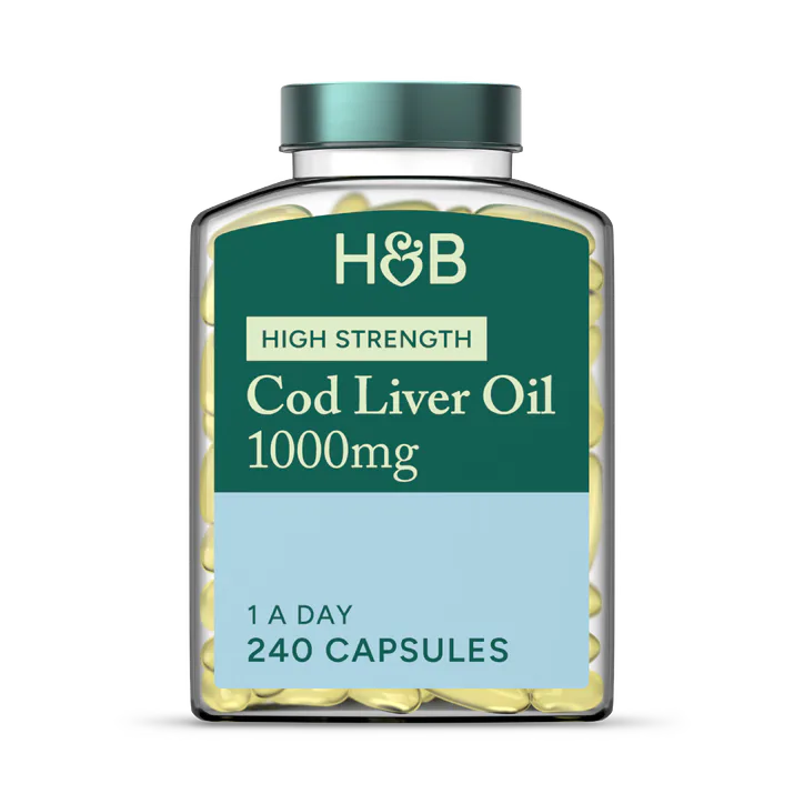 For Him Pure Cod Liver Oil 1000mg 240 Capsules