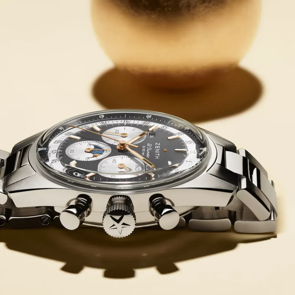 Zenith Chronomaster Original Steel 38mm Mens Watch Grey in Grey, additional product view 2