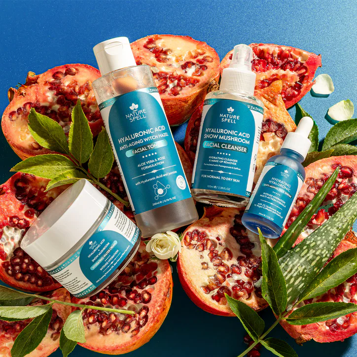 Nature Spell Hydrating Hyaluronic + Snow Mushroom Skincare Set, additional product view 3