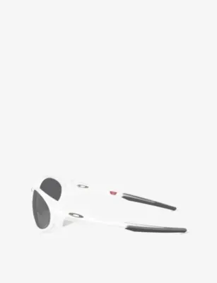OAKLEY OO9438 Oval-Frame Nylon Sunglasses detail 2