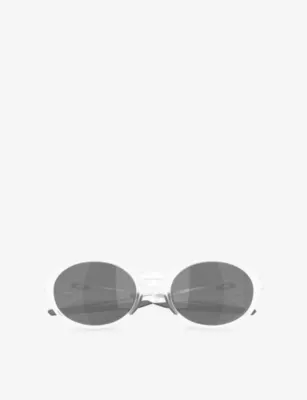 OAKLEY OO9438 Oval-Frame Nylon Sunglasses detail 3