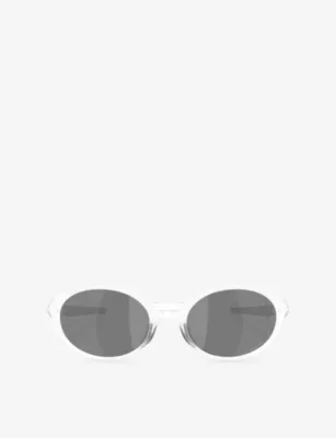 OAKLEY OO9438 Oval-Frame Nylon Sunglasses