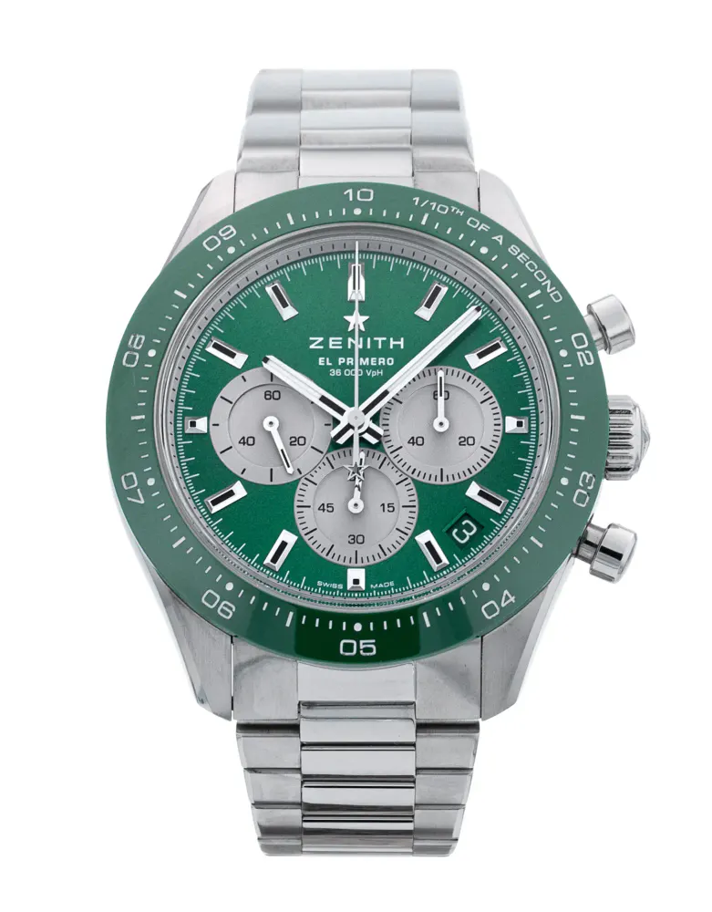 Zenith Chronomaster 03.3108.3600/57.M3100 — 2025 — Excellent in Green – Pre-owned watches