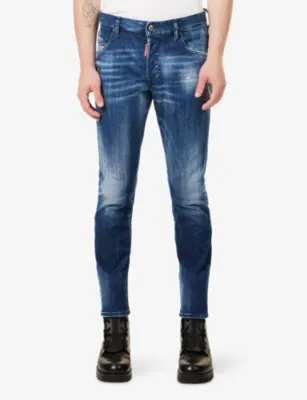 DSQUARED2 Slim-Leg Skater Denim Jeans detail 3