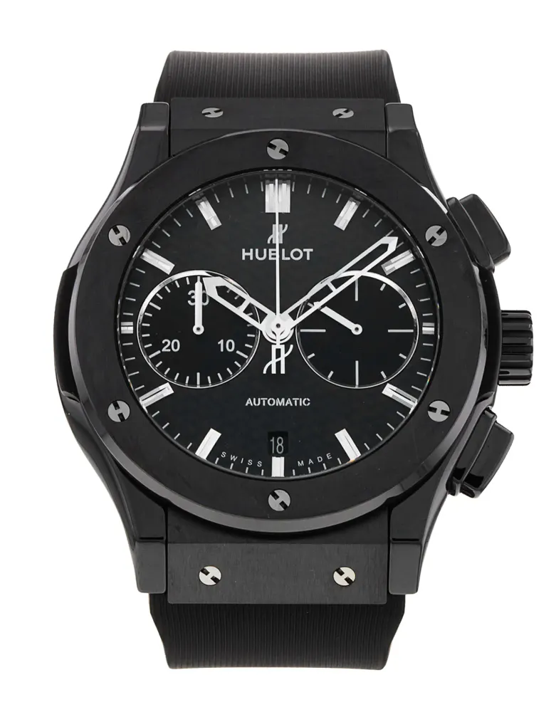 Hublot Classic Fusion 521.CM.1770.RX — 2016 — Very good in Black Baton – Pre-owned watches