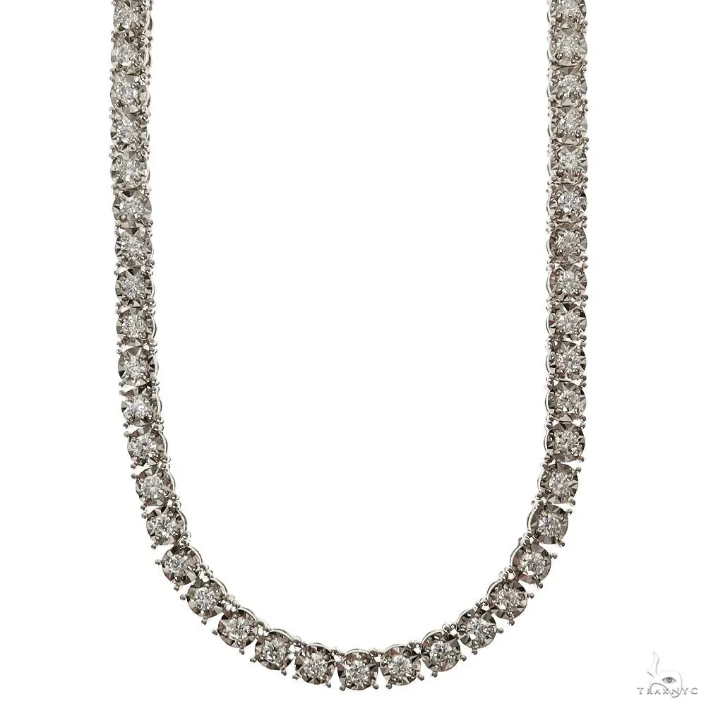 AHMED - MOON JEWELRY Mystic Sparkle Diamond Tennis Chain 69884 in Rose – Chain
