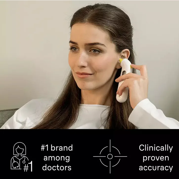 BRAUN Compact Thermoscan Ear Thermometer White IRT3030, additional product view 3