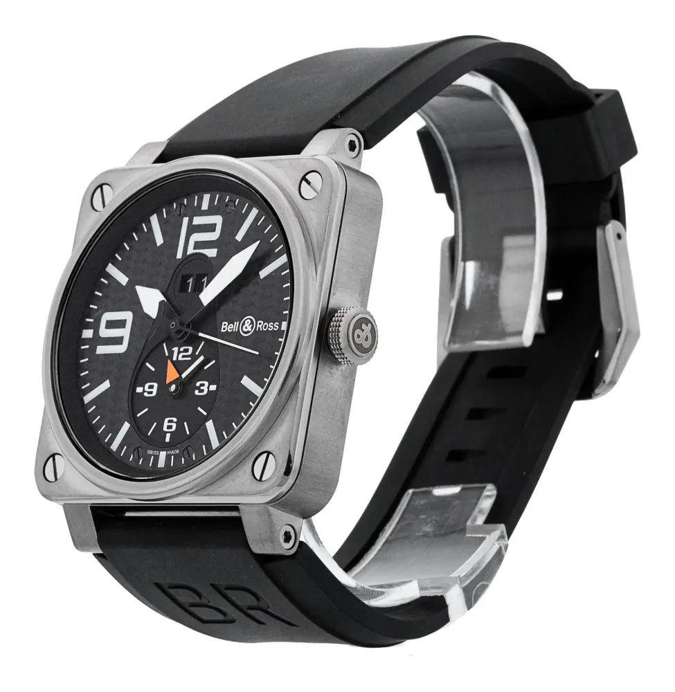 Bell and Ross BR03-51 GMT BR03-51-T — 2010 — Excellent in Black Carbon Arabic, additional product view 2