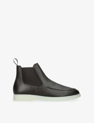 AURELIEN City Leather Chelsea Boots - EUR 41 / 7 UK MEN in Dark Brown – Mens | Boots | Chelsea boots