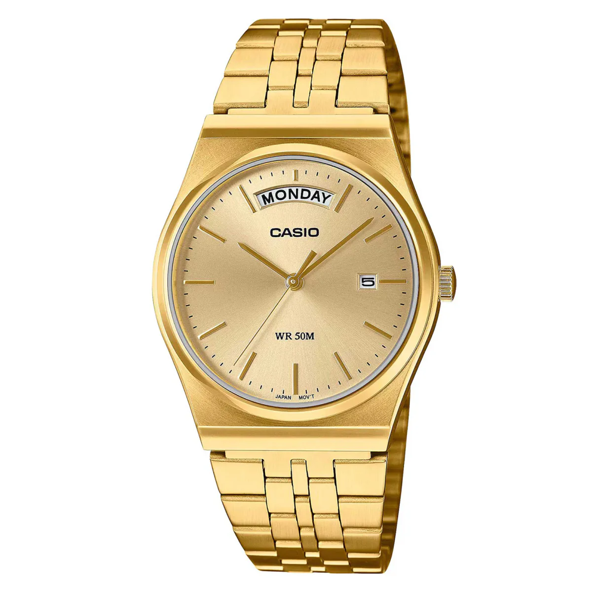 Casio MTP 35mm Unisex Watch Gold