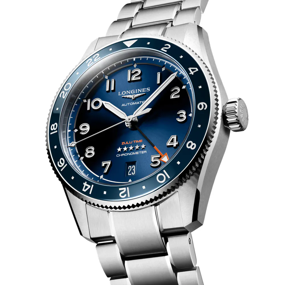 Longines Spirit Avigation 39mm Mens Watch Blue in Blue, additional product view 2