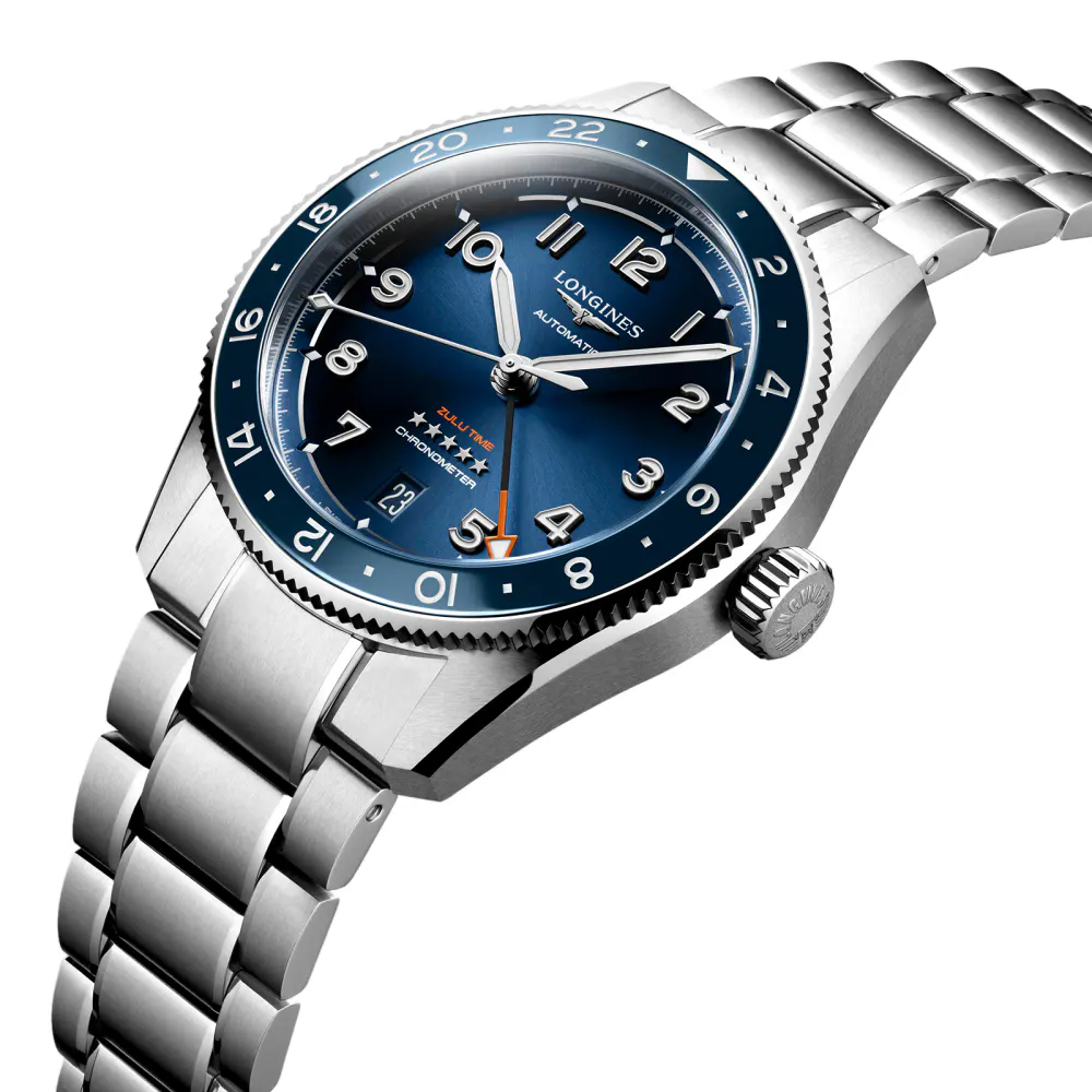 Longines Spirit Avigation 39mm Mens Watch Blue in Blue, additional product view 3
