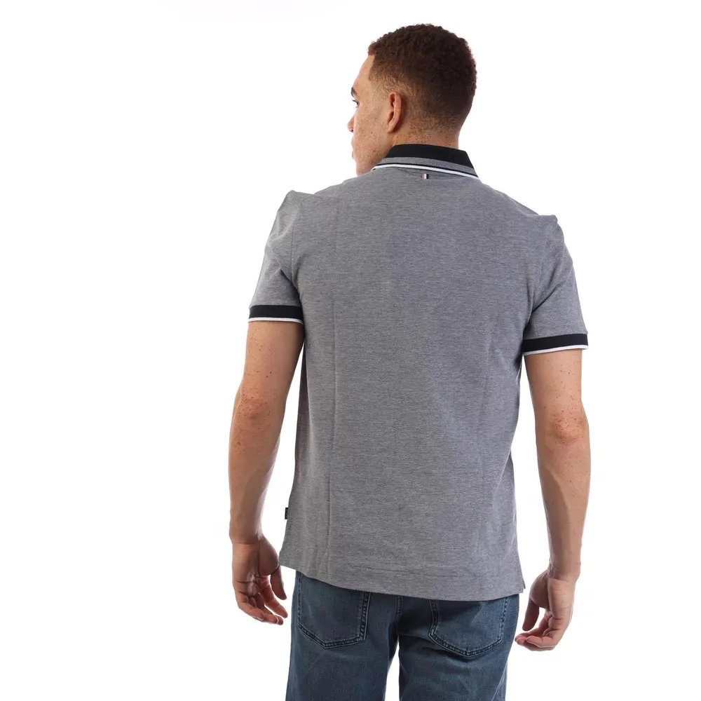 Boss Men's H Prout Short Sleeve Polo Shirt detail 3