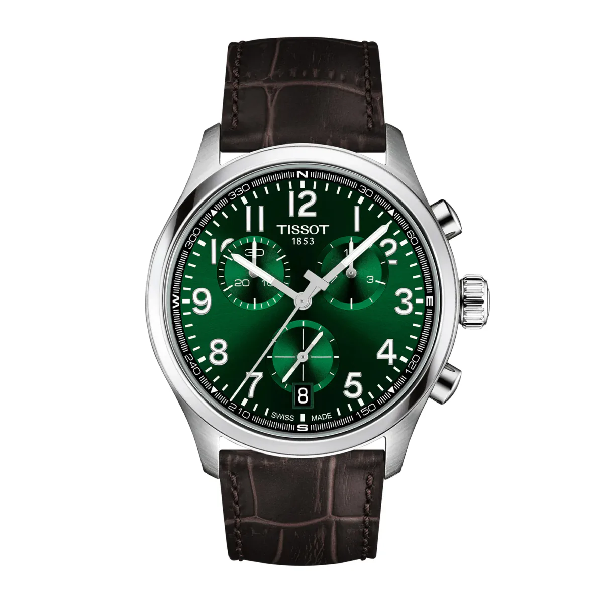 Tissot Chrono L 42mm Mens Watch Green