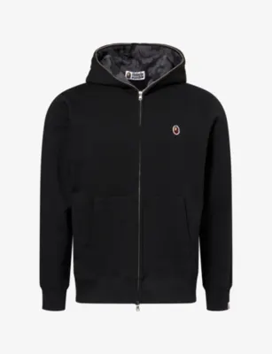 A BATHING APE One Point Full-Zip Cotton-Jersey Hoody