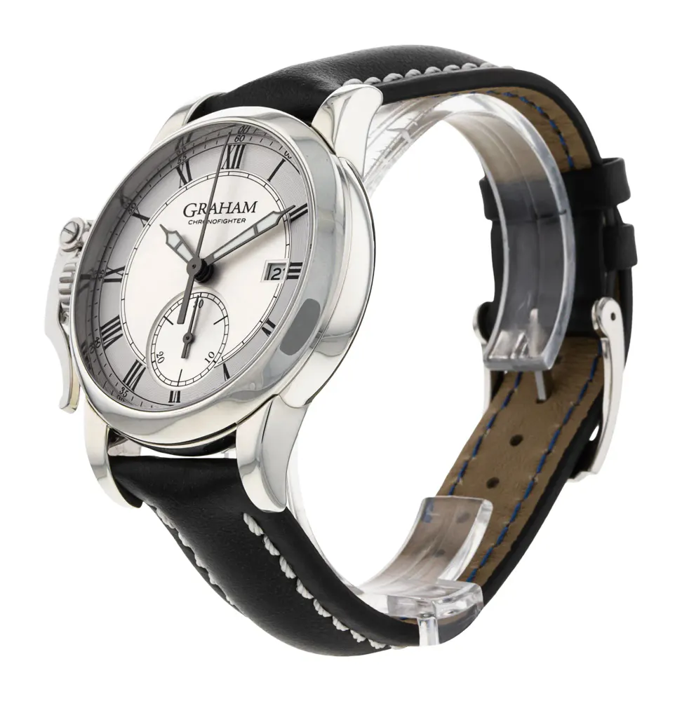 Graham Chronofighter 2CXAY.S05A — 2016 — Very good in Silver Roman Numeral, additional product view 2