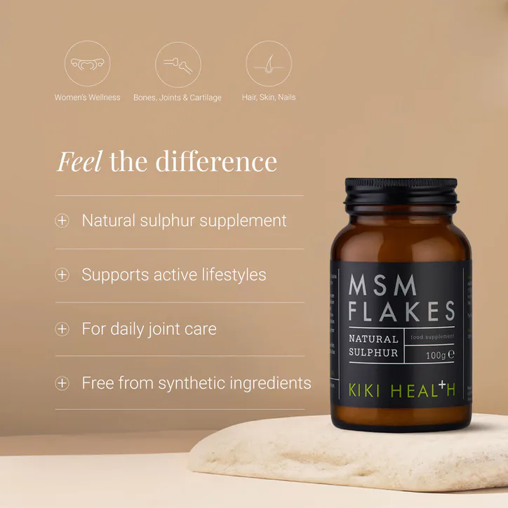KIKI HEALTH MSM Flakes - 100g, additional product view 2