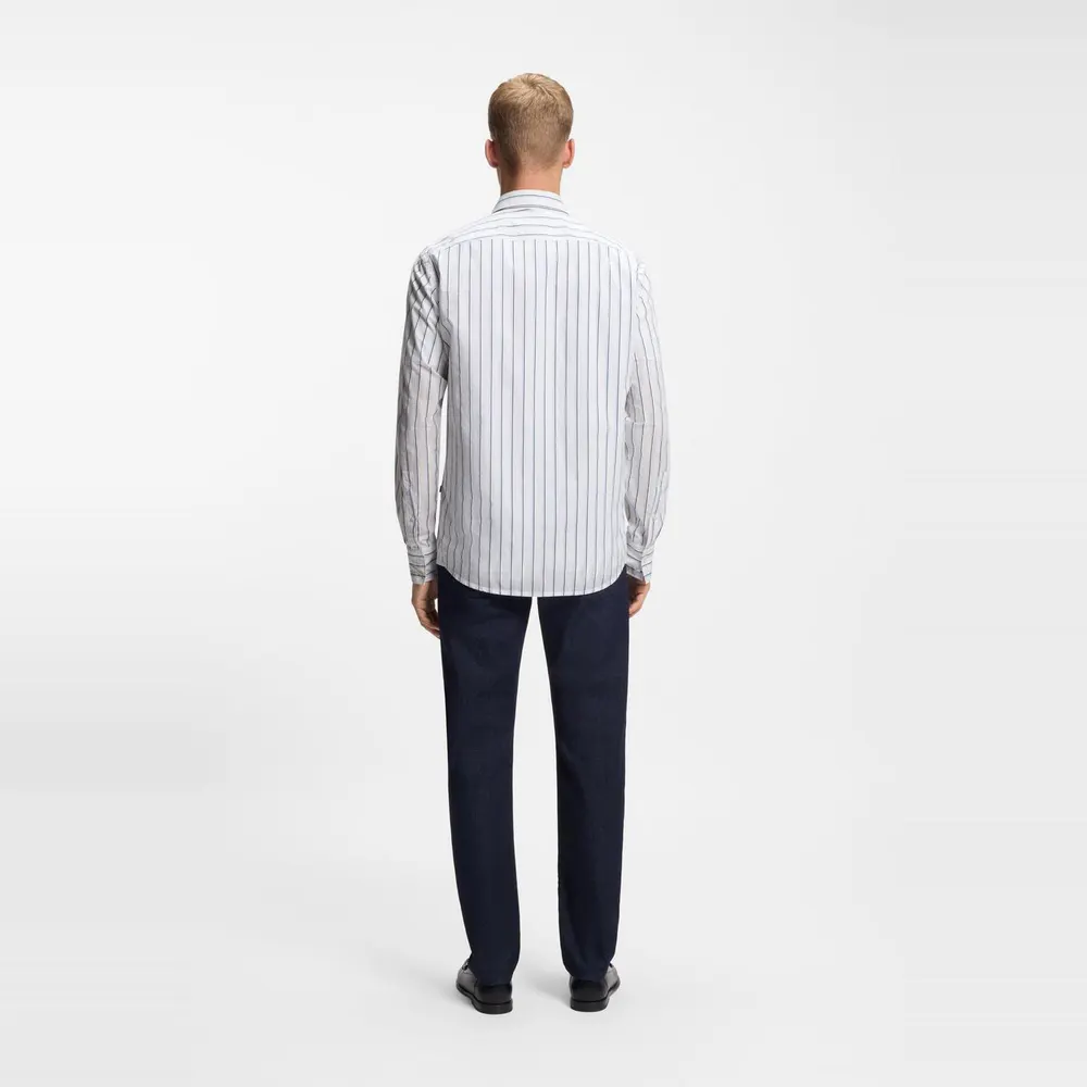 Boss Men's Relegant 6 Cotton Long-Sleeve Shirt detail 3