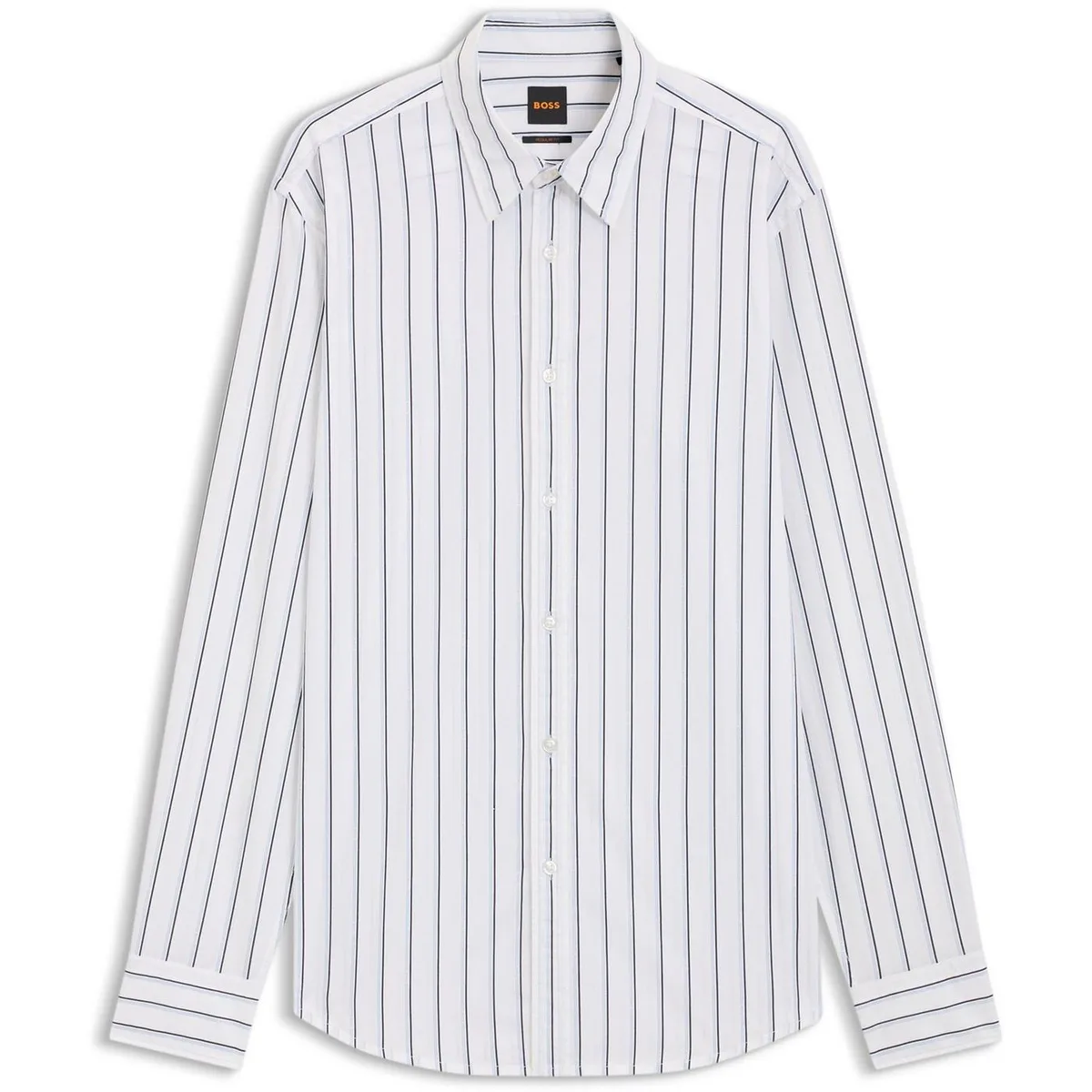 Boss Men's Relegant 6 Cotton Long-Sleeve Shirt