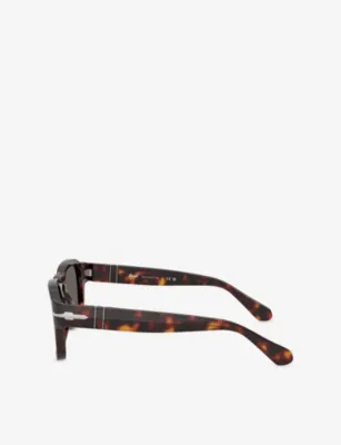 PERSOL PO3386S Square-Frame Acetate Sunglasses detail 2