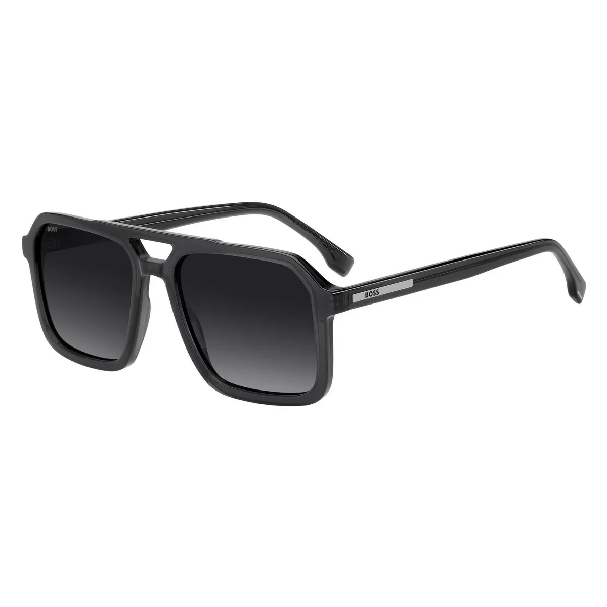 Boss Men's Square Rectangle Sunglasses