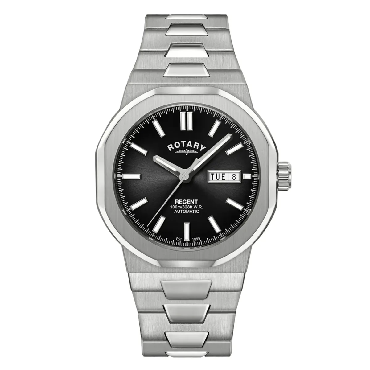 Rotary Regent 40mm Mens Watch Black