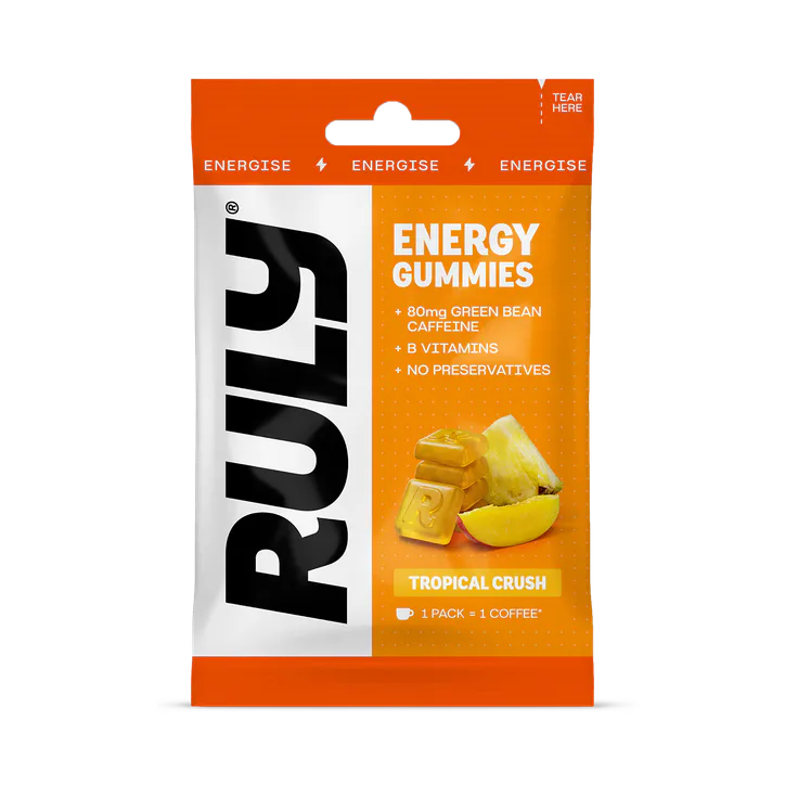Ruly Energy Gummies Tropical Crush 42g – Food & Drink > Healthier Snacking > Sweet Snacks
