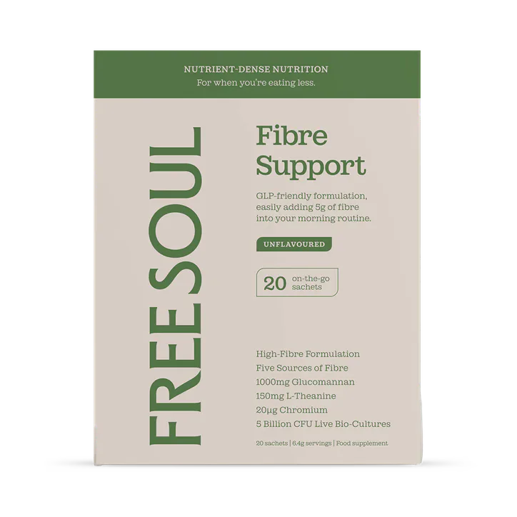 Free Soul GLP Fibre Support Sachets Unflavoured 20 Sachets