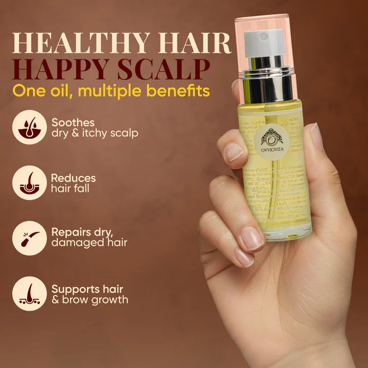 Ovviovita Olio Regina Dry Scalp Repair & Hair Growth Oil 50ml detail 2