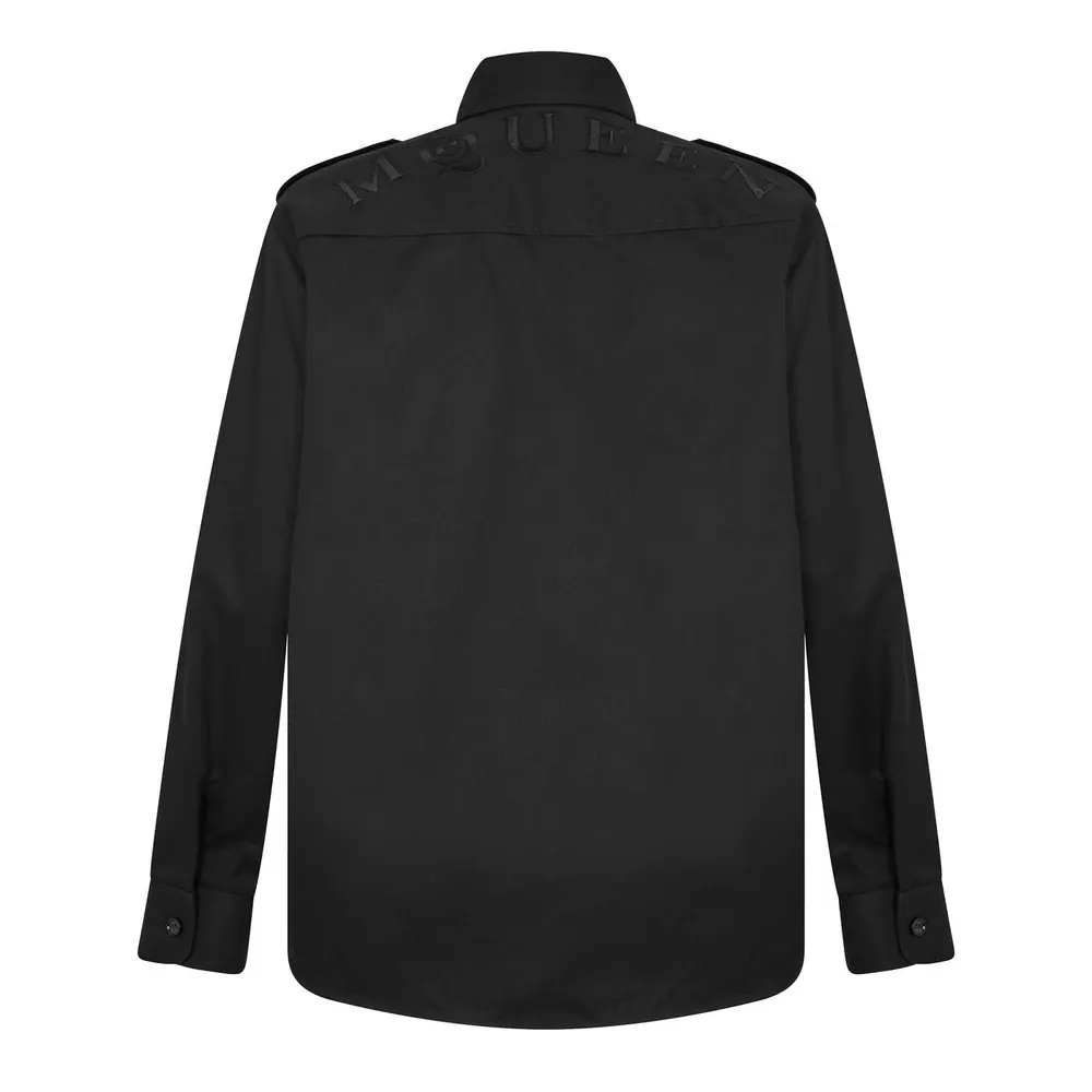 Alexander McQueen Men's Overshirt detail 2