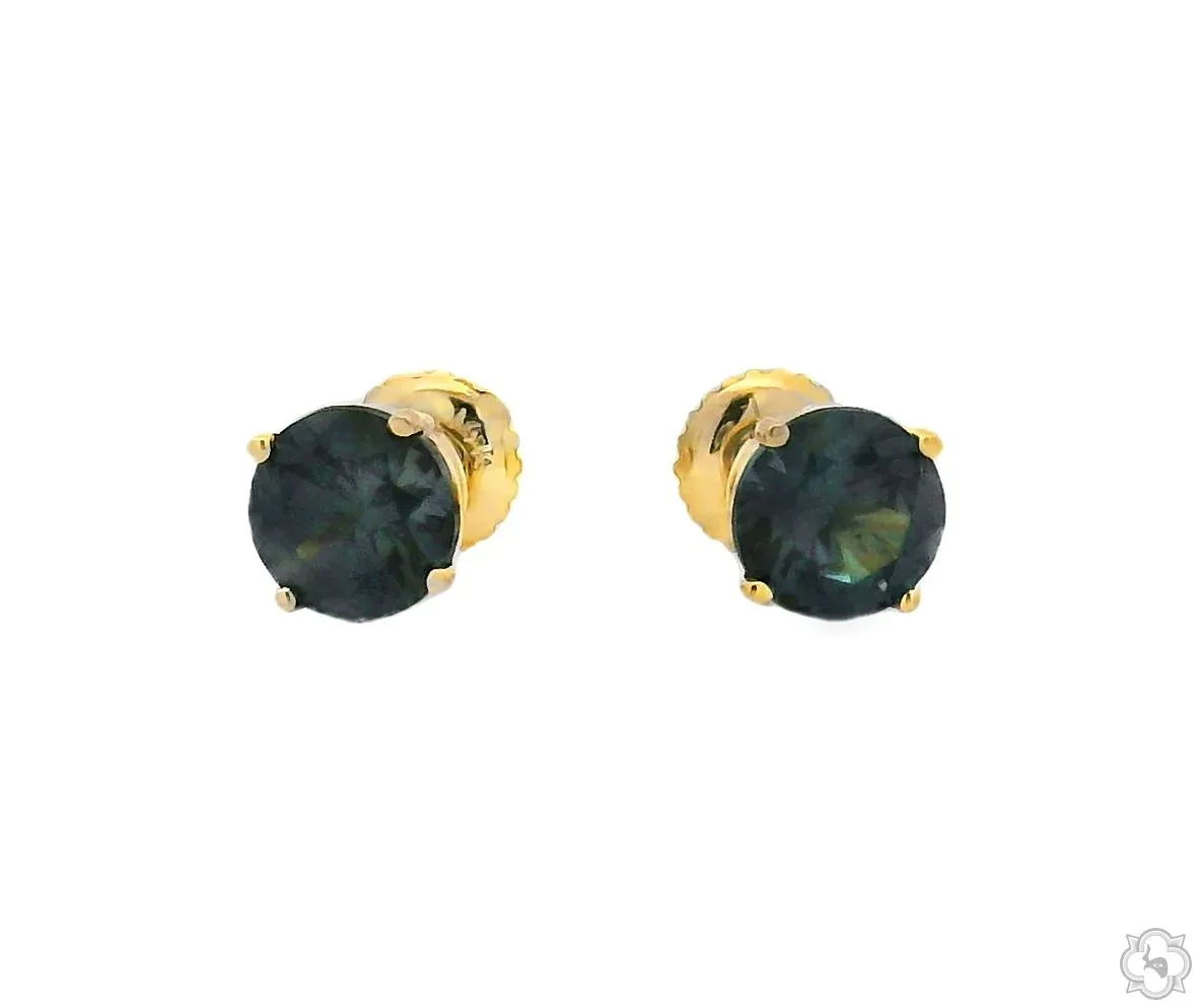 RINA - For Him CUSTOM Alexandrite Stud Earrings 70740 in Rose Gold – Earrings