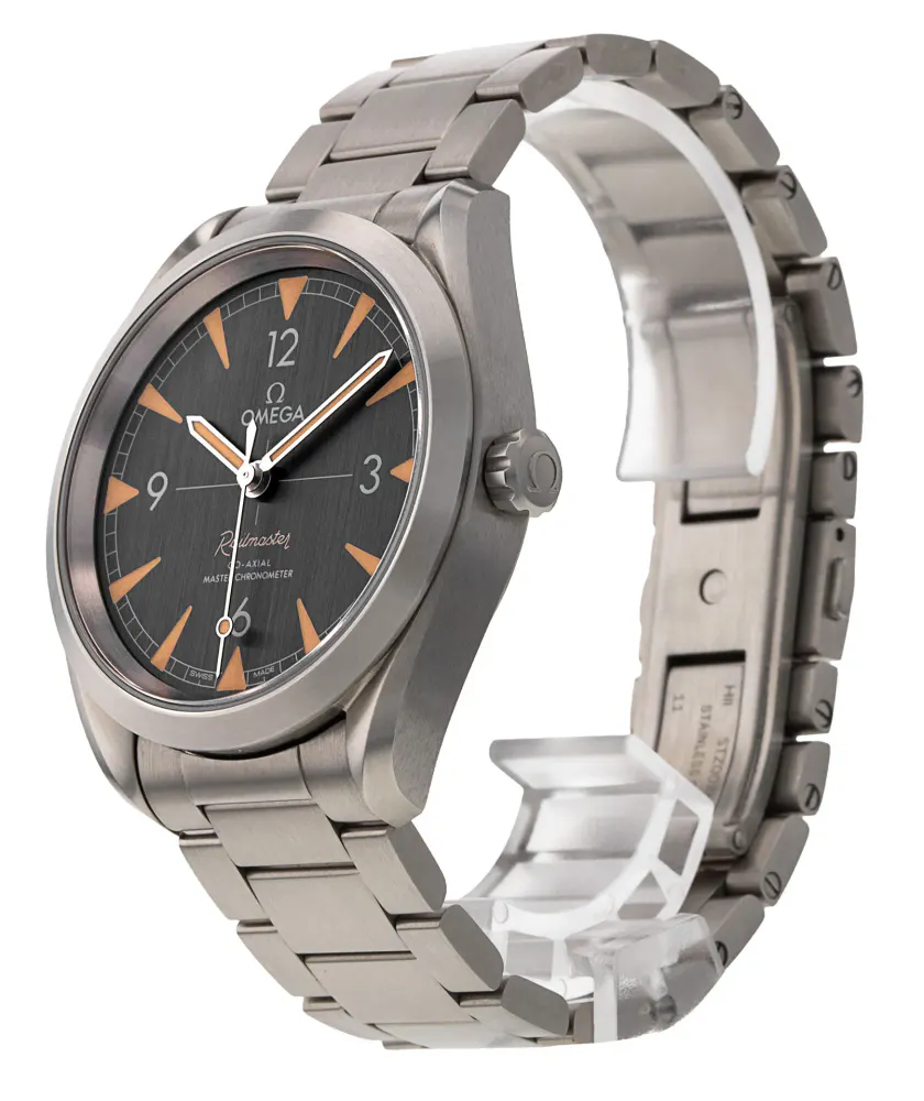 Omega Seamaster Railmaster 220.10.40.20.01.001 — 2021 — Excellent detail 2