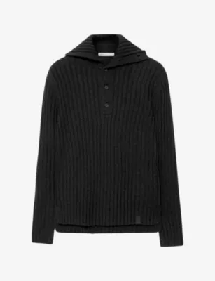 ALLSAINTS Liev Funnel-Neck Wool-Blend Jumper