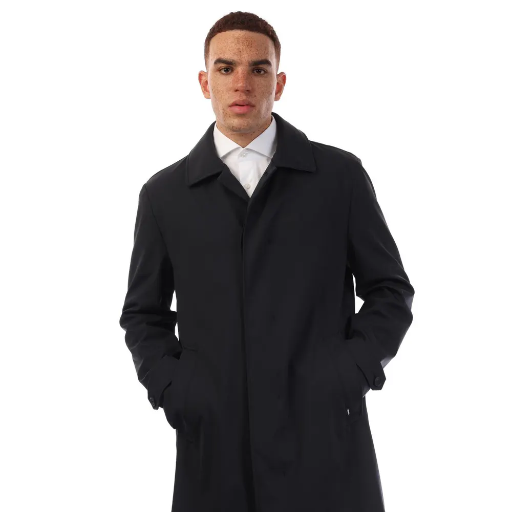 Boss Men's P Cam Overcoat detail 2