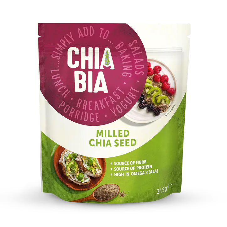 Chia Bia 100% Natural Milled Chia Seed 315g – Food & Drink > Dried Fruit, Nuts & Seeds > Seeds > Chia Seeds