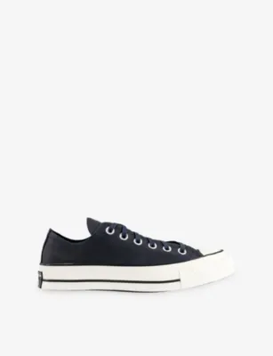 CONVERSE All Star Ox 70 Leather Trainers - 7.5 in NAVY EGRET BLACK – Mens | Trainers | Lace up trainers