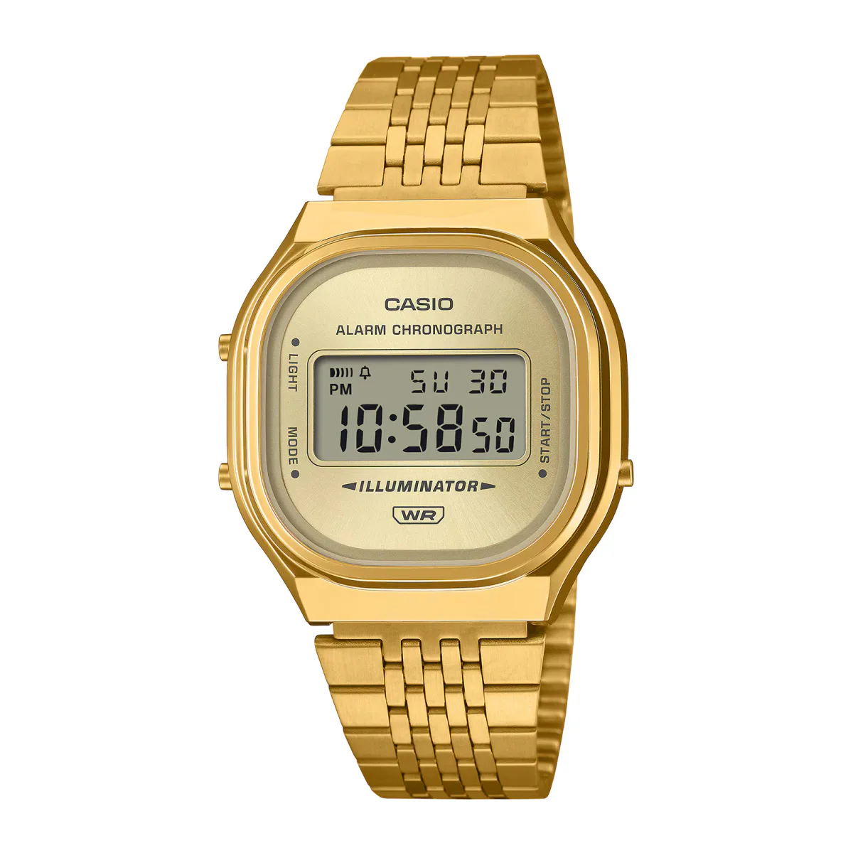 Casio Vintage 39mm Unisex Watch Gold